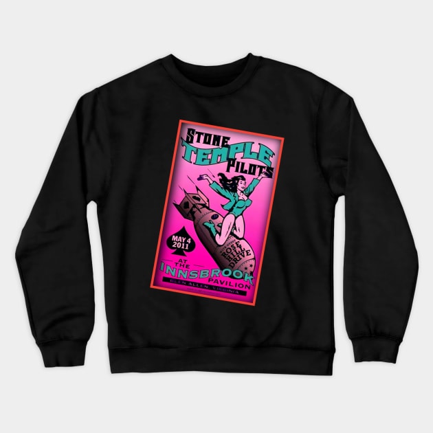 Stone temple pilots t-shirt Crewneck Sweatshirt by Great wallpaper 